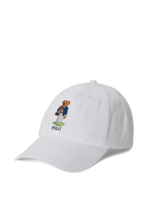 Polo Ralph Lauren embroidered-logo Wimbledon cap White 710B16084001
