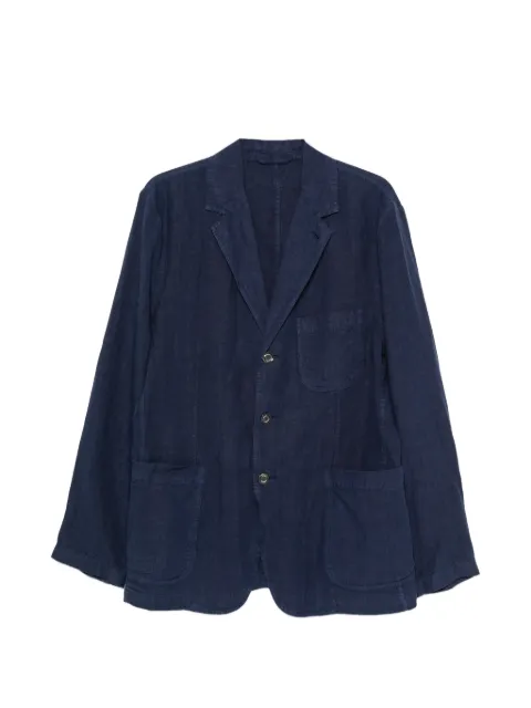 ASPESI Samuraki pocket single-breasted blazer Blue S6ACJ65D064