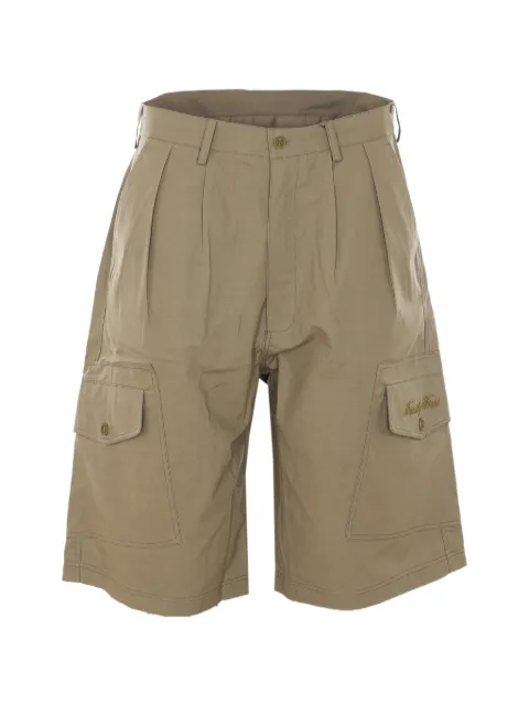 Family First logo-embroidered cargo shorts Green PSS2601LG