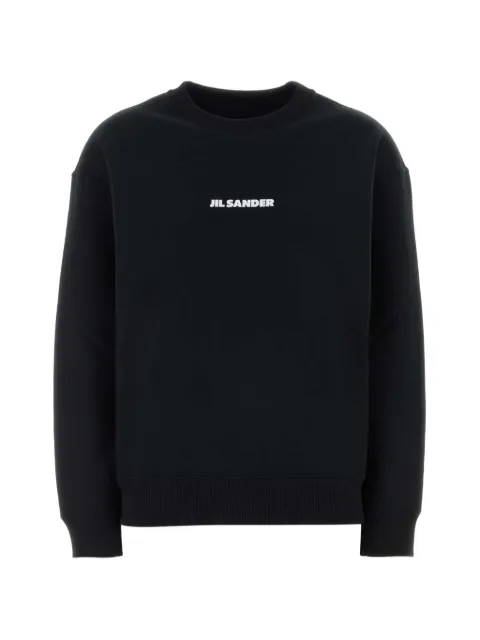 Jil Sander cotton sweatshirt Black J02GU0113J20128