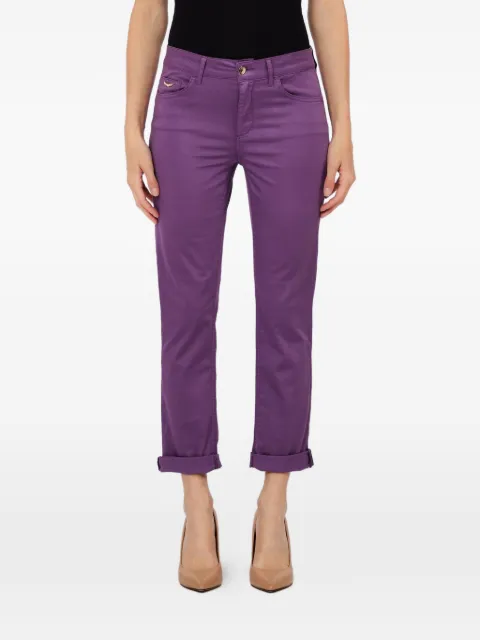 LIU JO cuffed pocket trousers Purple WA6255T373A