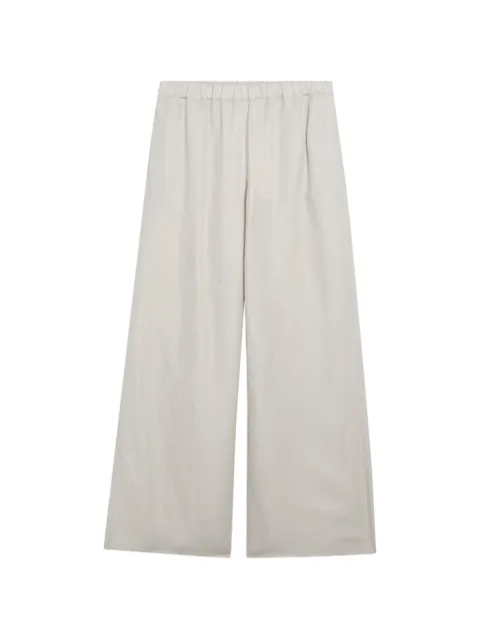 Max Mara elasticated-waist wide-leg trousers Neutrals MXMORO