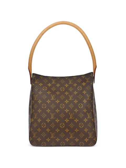 Louis Vuitton Pre-Owned 2001 monogram looping handbag Brown NQ06578