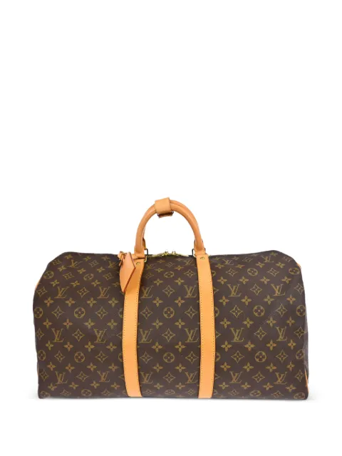 Louis Vuitton Pre-Owned 1999 monogram travel handbag Brown RQ02720