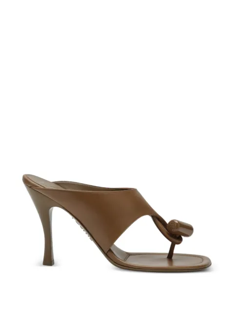 LOEWE toe-strap sandals Brown L815465XBA