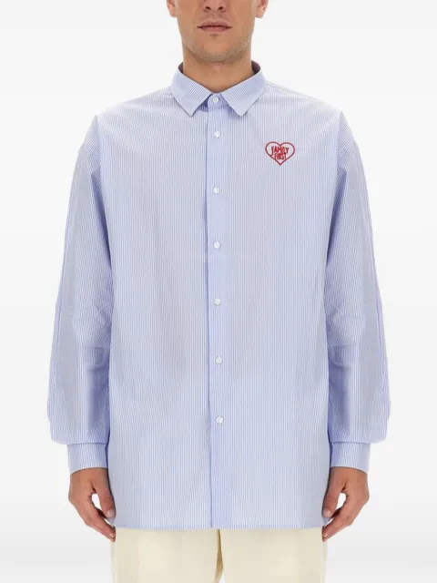 Family First logo striped shirt Blue SHF2305