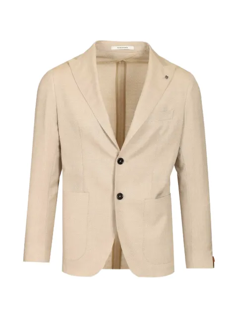 Tagliatore MonteCarlo single-breasted blazer Neutrals 1SMC26K