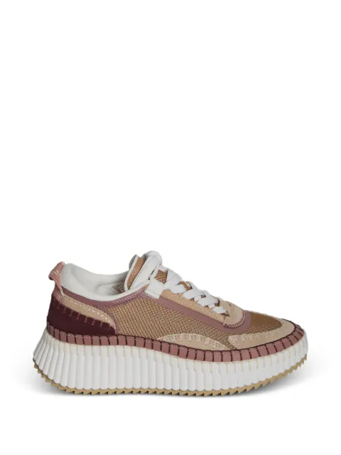 Chloé Nama lace-up sneakers Neutrals CH26U00RYE