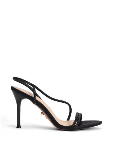 TWENTY FOURHAITCH embellished strap sandals Black S0092NERO