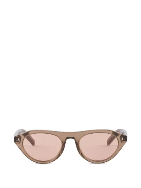 Prada Eyewear Prada sunglasses with the iconic metal plaque Brown SPRB15C051E28I