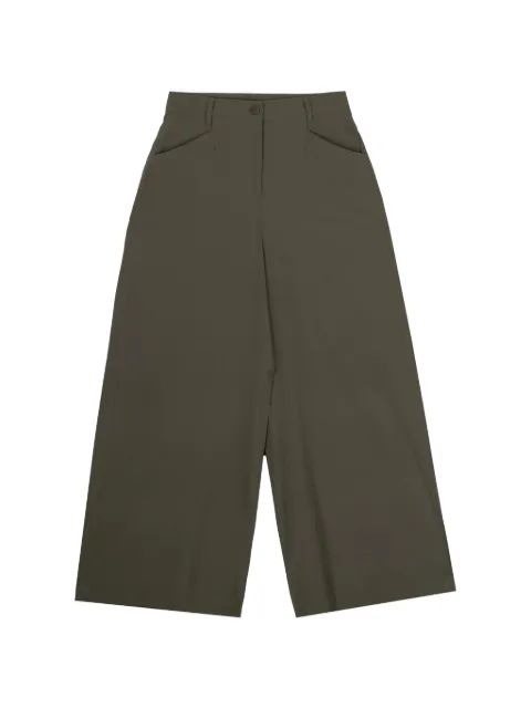 MOUTAKI wide-leg trousers Green 260354