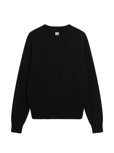 TOTEME crew-neck sweater Black 262WRT0613YA0276001