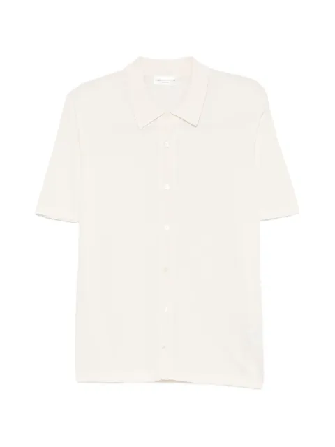 Roberto Collina short-sleeve knit shirt Neutrals 261MYA10025