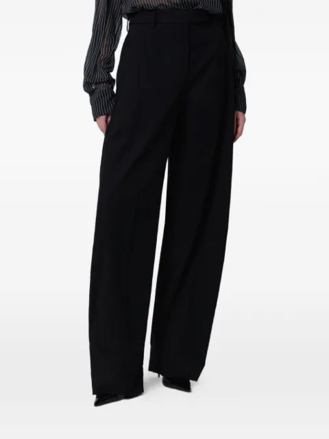 THELATEST wide-leg trousers Black TLW03122T0176ABTP