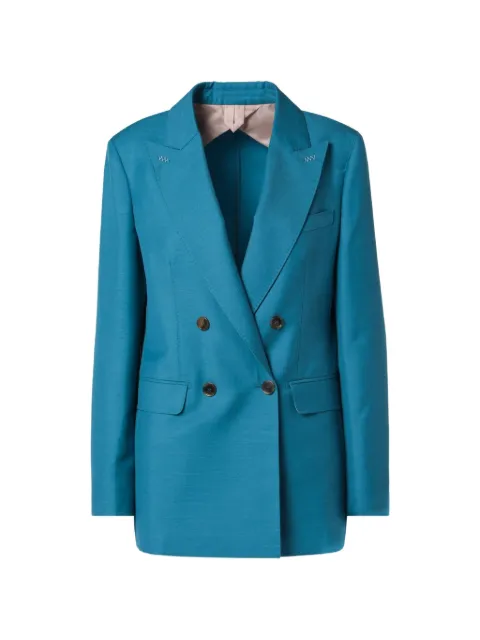 Max Mara double-breasted jacket Blue MXMSTAFFA