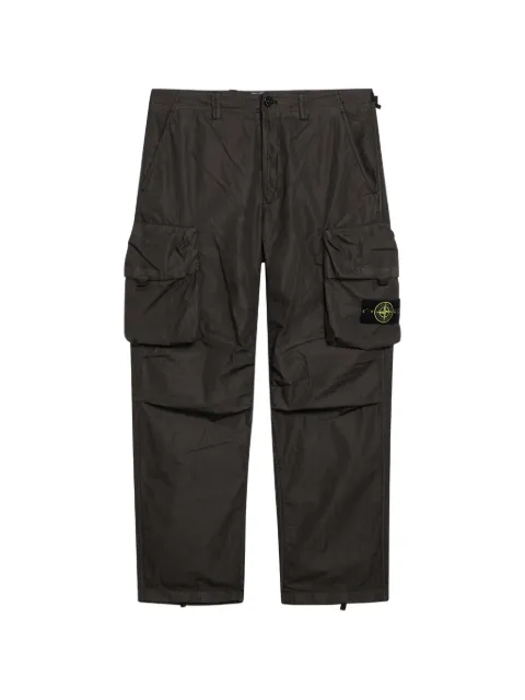Stone Island 3100036 cotton nylon micro ripstop pants Grey L1S153100036S0318