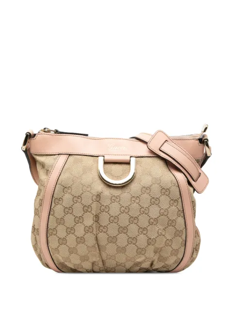 Gucci Pre-Owned 2000-2015 GG Canvas Abbey D Ring crossbody bag Pink EEMJP67UDN28PKNJ