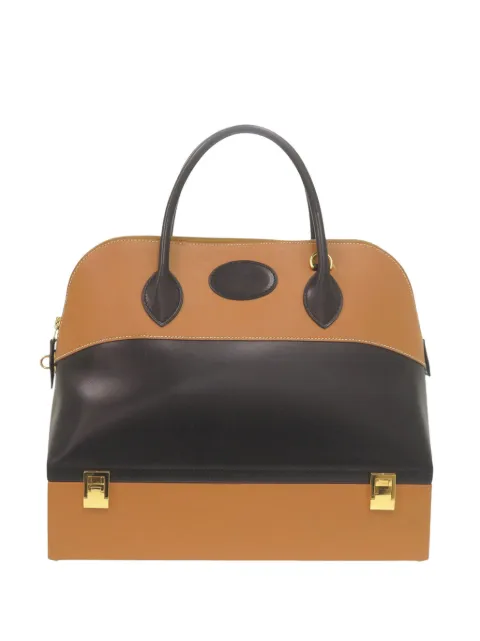 Hermès Pre-Owned 2006 Box Calf and Veau Chamonix MacPherson handbag Black 8S3LFD8Z1EMFT4CJ