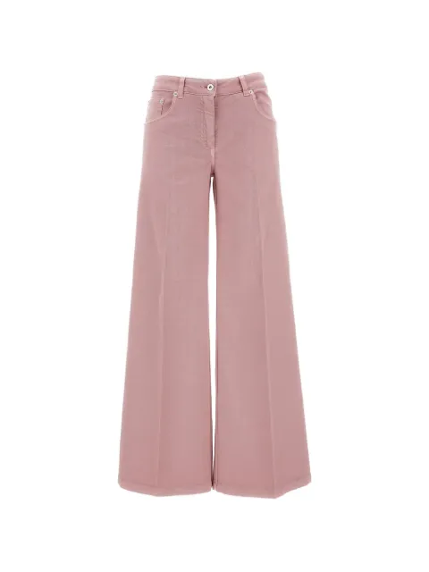 True Royal wide-leg trousers Pink T831F80038