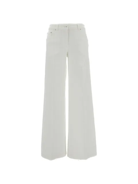 True Royal wide-leg trousers White T831F80000