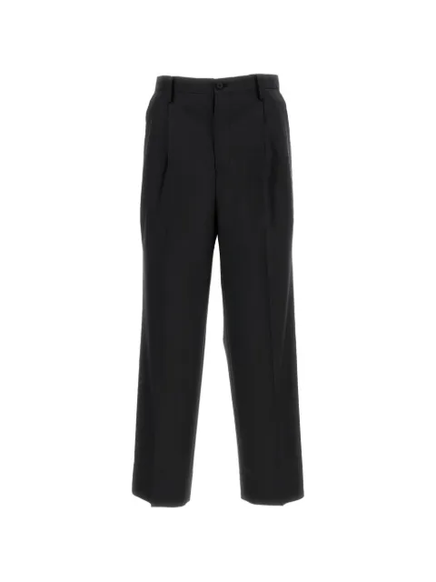 Kaptain Sunshine pleated trousers Black KS26SPT03INK