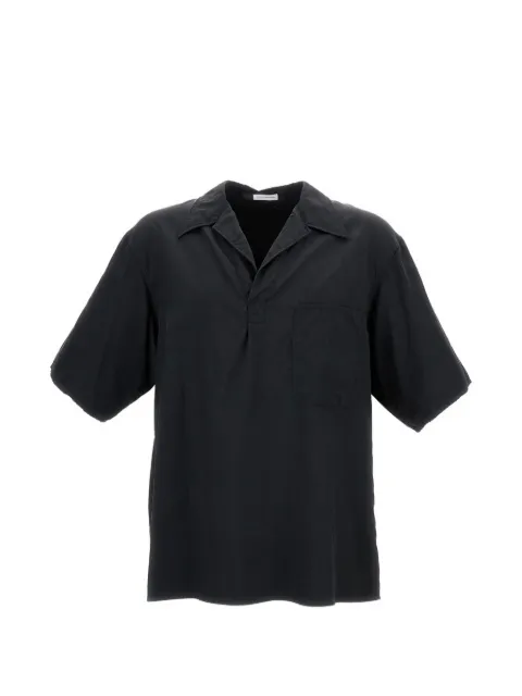 Kaptain Sunshine chest-pocket shirt Black KS26SSH05INK