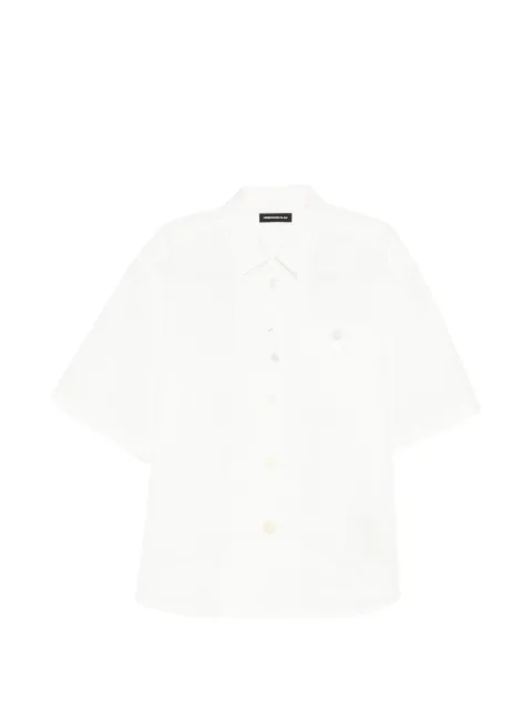 Undercover short-sleeve button-up shirt White UC1F44072
