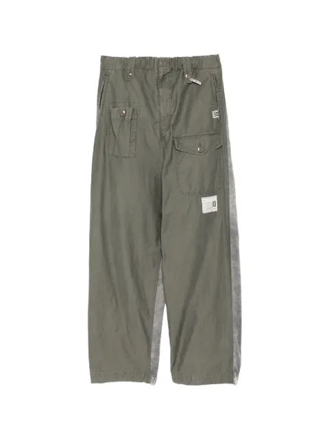Maison MIHARA YASUHIRO patch-pocket cargo pants Grey A16PT042