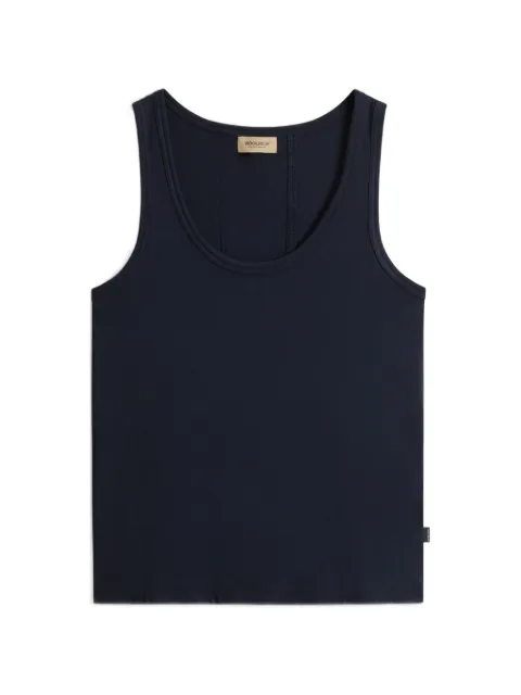 Woolrich round-neck side-label vest Blue CFWWTE2013FRUT5293