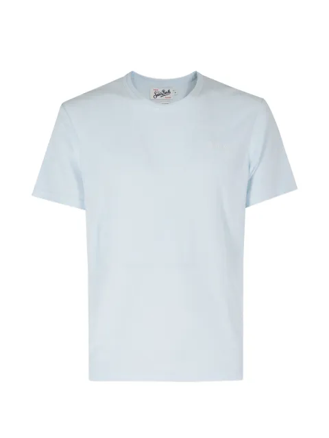MC2 Saint Barth Gary embroidered T-shirt Blue GARY098