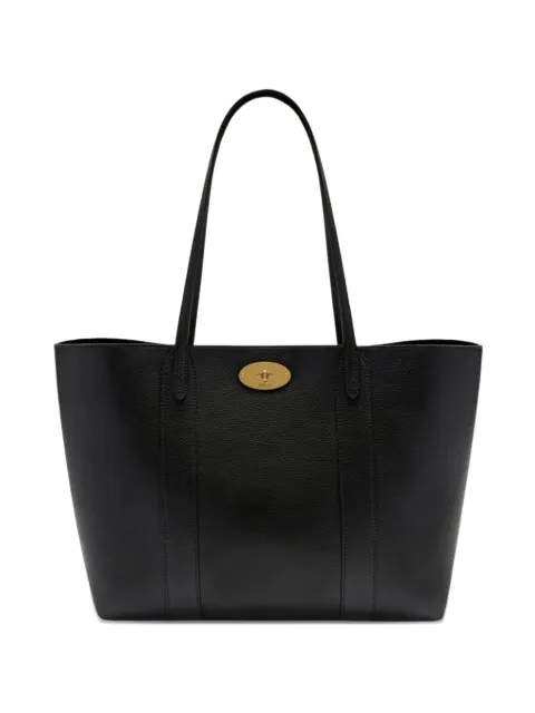 Mulberry small Bayswater turnlock tote bag Black HH4589205