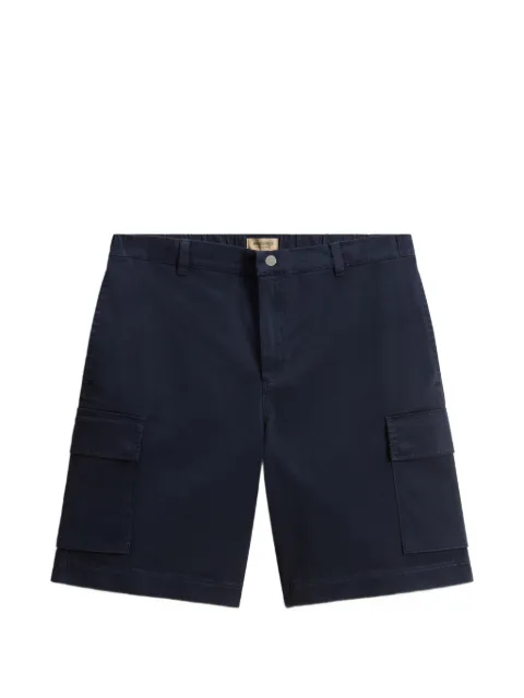 Woolrich garment-dyed cargo shorts Blue CFWOSH2001MRUT5262