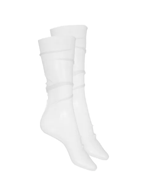 Maison Close tulle socks White 564944