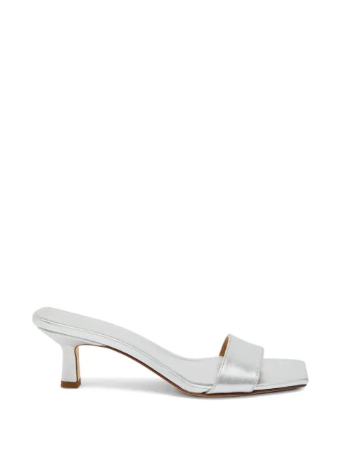 Aeyde Gilly strap sandals Silver A11HS067200700