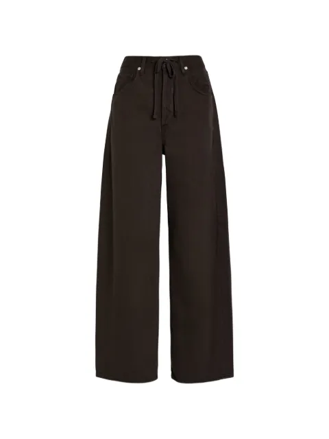 Citizens of Humanity Brynn drawstring-waist jeans Brown 2069B1185CAROBRYN
