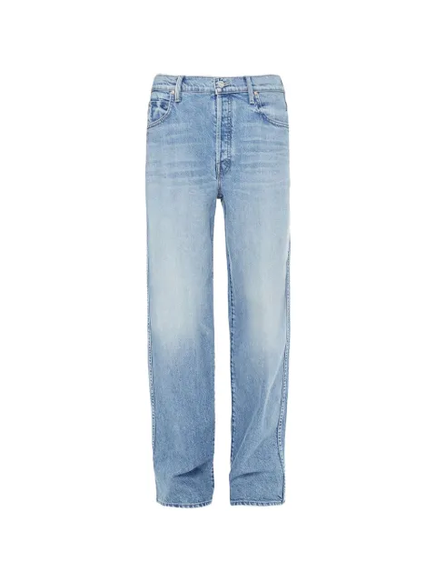 MOTHER buttoned embroidered jeans Blue 120781296