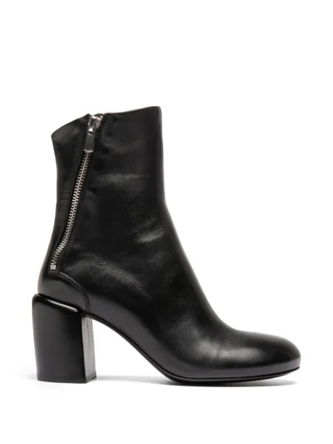 Officine Creative Felicia zip leather boots Black OCDFELA010GUAN21000