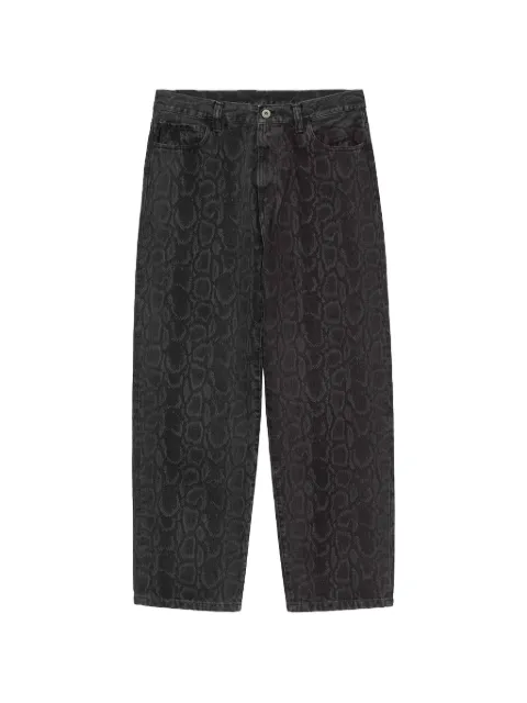 Carhartt WIP Landon snake jeans Black I0365893R260