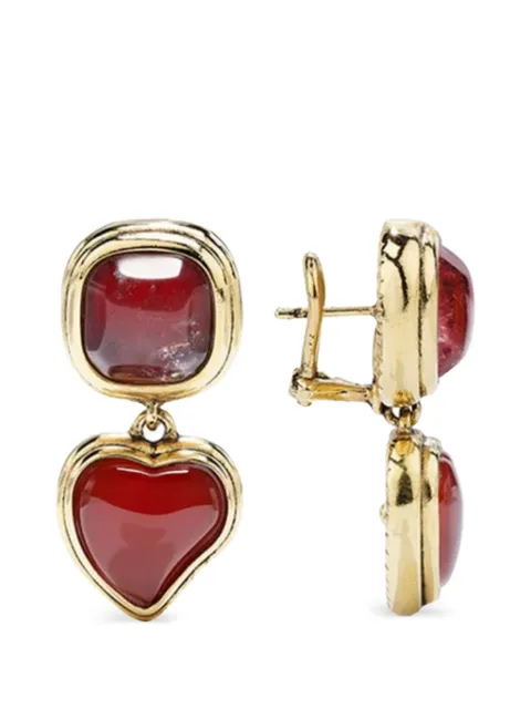 Goossens Renaissance Heart earrings Gold GOOH25EA04YG03