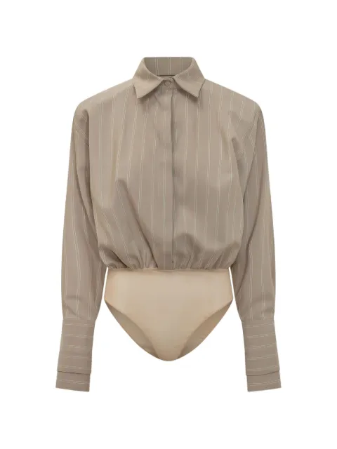 moms pants striped blouse Neutrals 156