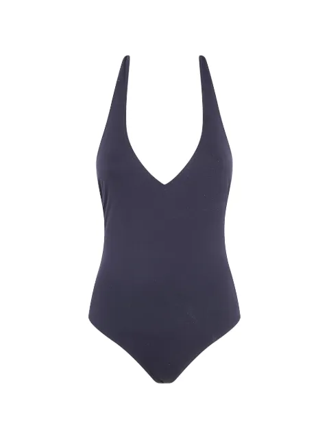 Laura Urbinati halterneck swimsuit Black E6C07RO