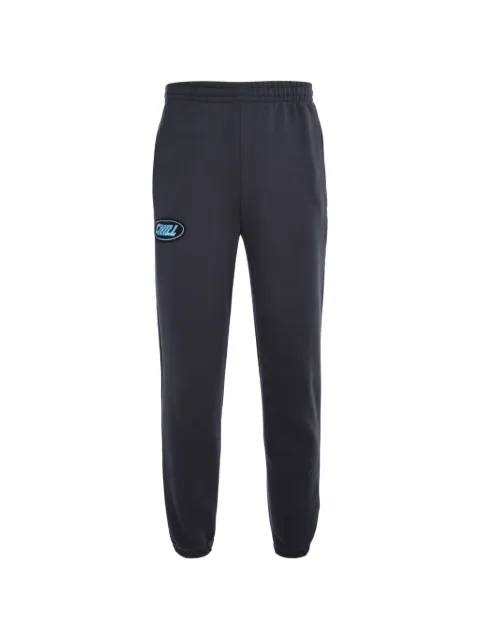 Tee Library Chill logo-patch track pants Grey CH0853JPCH