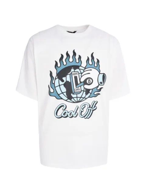 Tee Library Cool Off graphic-print t-shirt White CH0829KTWH