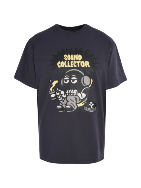 Tee Library graphic-print t-shirt Grey CH0871TECH