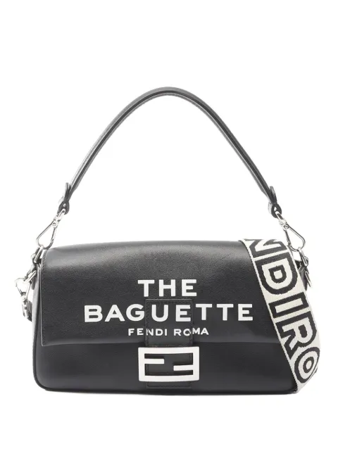 Fendi Pre-Owned 2010-2025 X Marc Jacobs The Baguette satchel Black 3Z5QDM3M39I9C9I3