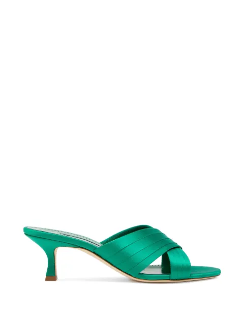 Manolo Blahnik Vieramul sandals Green 1263135