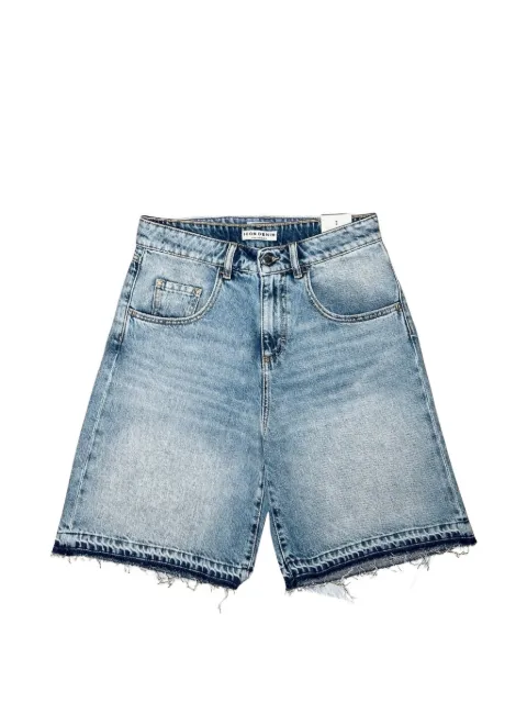 ICON DENIM Lulu frayed denim shorts Blue ID8819
