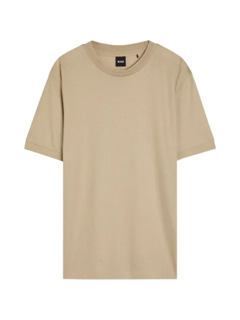 BOSS crew-neck T-shirt Neutrals 50554626
