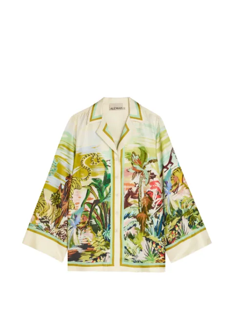 ALEMAIS Jungle Boogie top Green 6874T