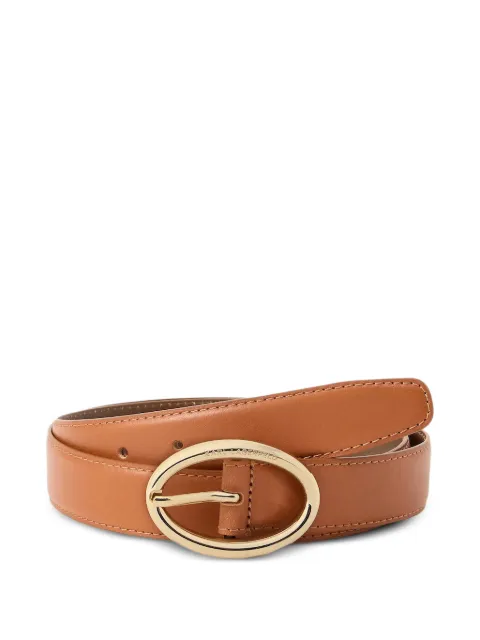 Karl Lagerfeld leather buckle belt Neutrals B2W330351XV